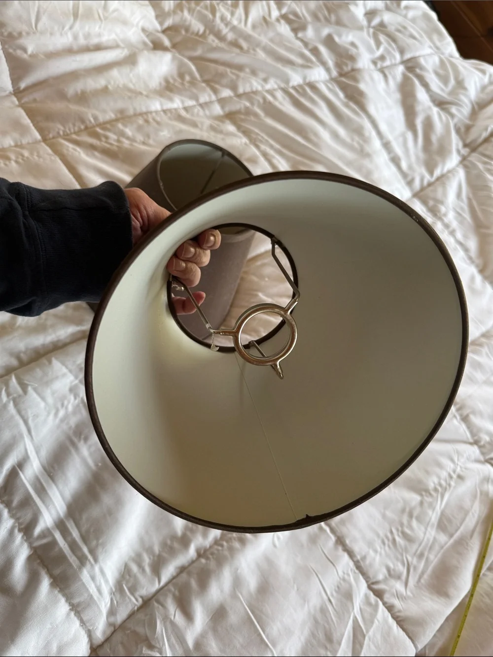 Unbranded Brown Tapered Lamp Shades – Set of 2